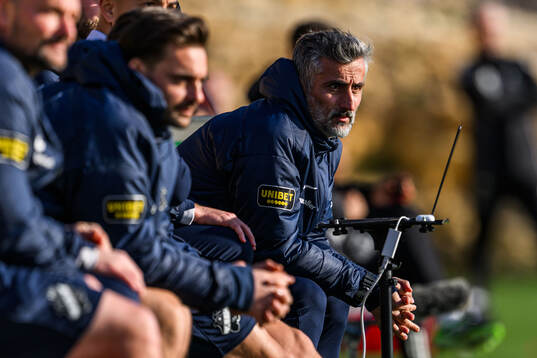Coach José Riveiro of AIK