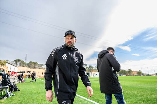 Coach Andreas Alm of Liepaja