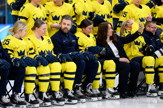 Bläddra bland fler bilder av 2026 Winter Olympics, Day -2, Women's Ice Hockey, Sweden, practice