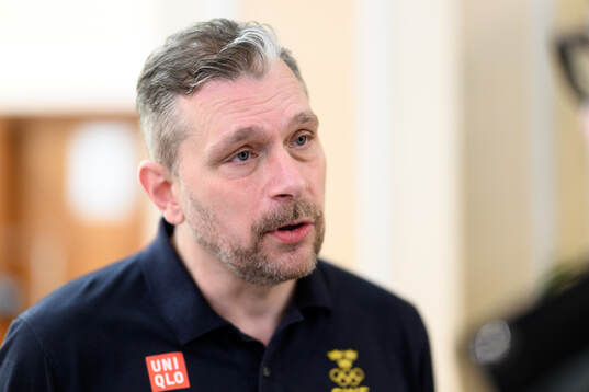 Fredrik Joulamo, head of sports at the Swedish Olympic