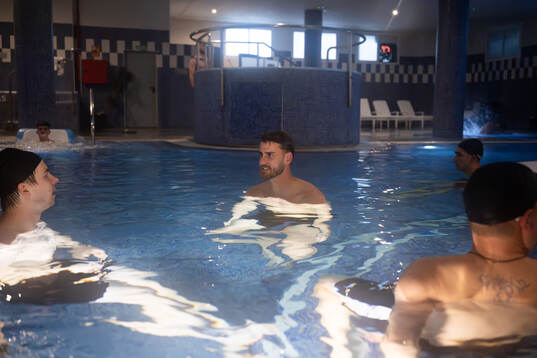 Johan Hammar  är på spa