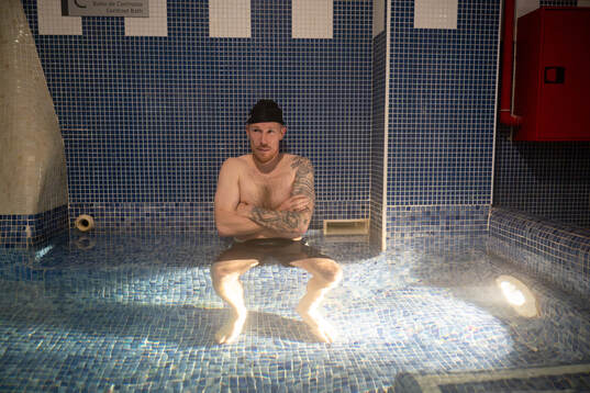 Mikkel Rygaard Jensen är på spa