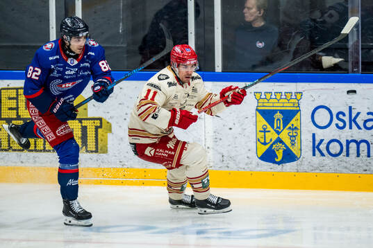 Oskarshamns Marc Olivier Duquette och Kalmars Mathias Wigley
