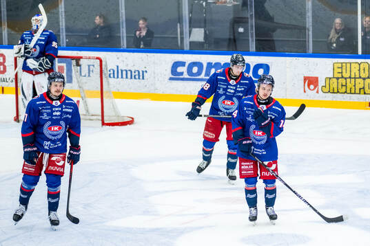 Oskarshamns Sören Dietz Larsen, Hugo Jonasson och Albin