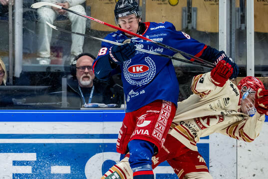 Oskarshamns Herman Träff och Kalmars Valdemar Johansson