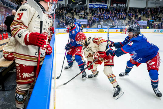 Kalmars Giorgio Estephan och Oskarshamns Joel Svensson