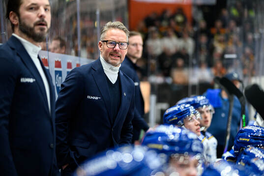 Leksands tränare Johan Hedberg