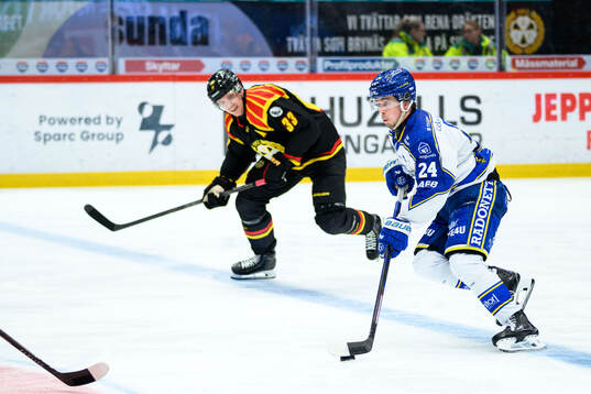 Brynäs Jakob Silfverberg och Leksands Arvid Eljas