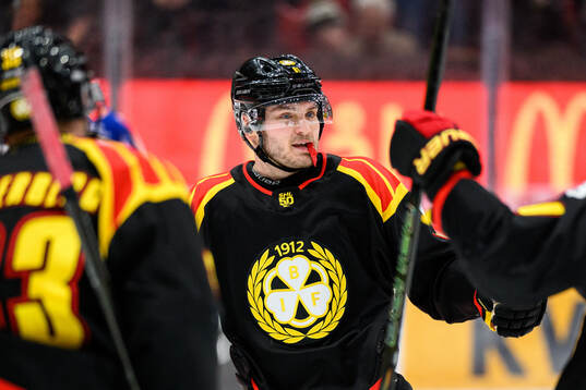 Brynäs Kieffer Bellows jublar
