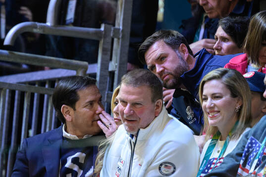 US Secretary of State Marco Rubio and Vice president J.D