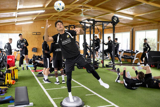 Silas Andersen i gymmet