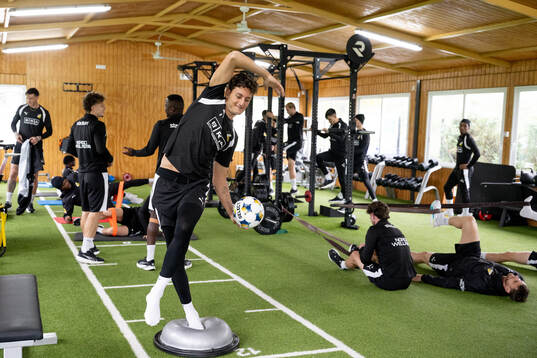 Silas Andersen i gymmet