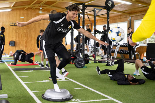 Silas Andersen i gymmet