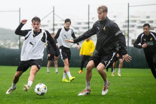 Dion Gashi och Filip Helander