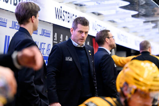 Skellefteås  tränare Daniel Hermansson