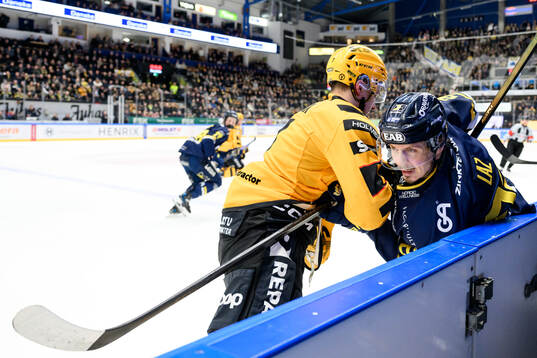 Skellefteås Frans Haara och HV71s Victor Laz