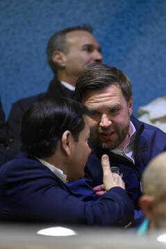 US Secretary of State Marco Rubio and Vice president J.D