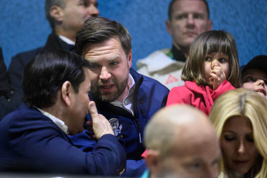 US Secretary of State Marco Rubio and Vice president J.D