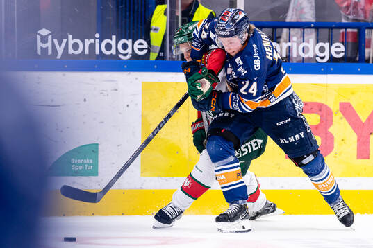 Frölundas Dominik Egli och Växjös Karl Henriksson