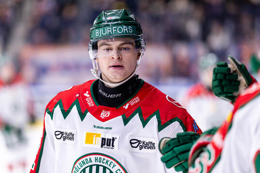Frölundas Filip Cederqvist jublar