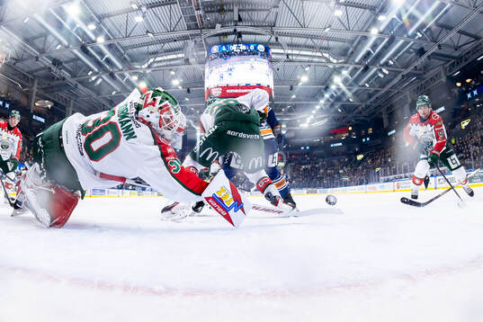 Frölundas målvakt Tobias Normann