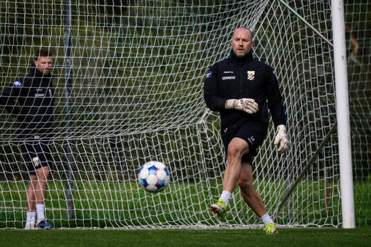 IFK Göteborgs målvaktstränare Lee Baxter