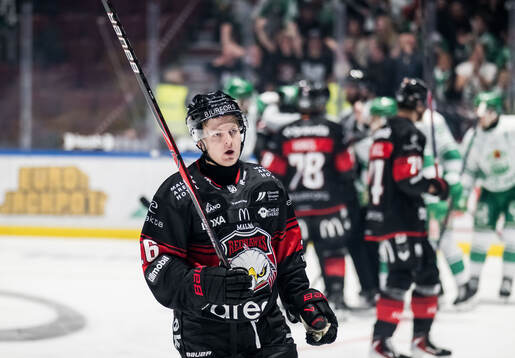 Malmö Redhawks Viktor Olofsson deppar