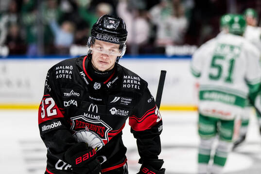 Malmö Redhawks Joona Ikonen deppar