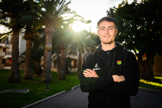 Bläddra bland fler bilder av Fotboll, Allsvenskan, Träingsläger, GAIS, Samuel Salter