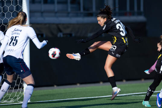 Häckens Helena Sampaio gör 1-0