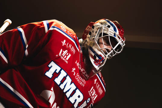 Timrås målvakt Tim Juel