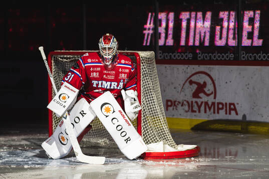 Timrås målvakt Tim Juel