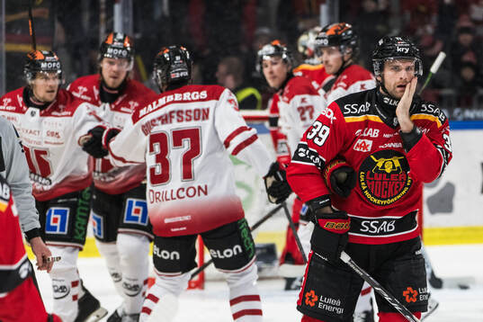 Luleås Pontus Själin deppar