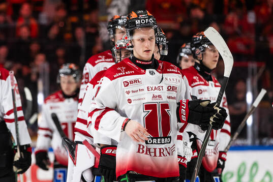 Örebros Patrik Puistola deppar