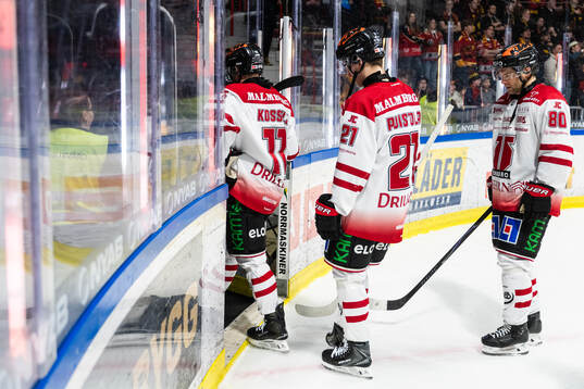 Örebros Kalle Kossila, Patrik Puistola och Kalle Miketinac