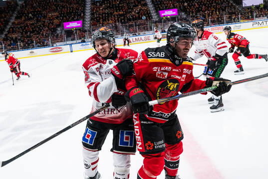 Örebros Egor Polin och Luleås Ben Tardif