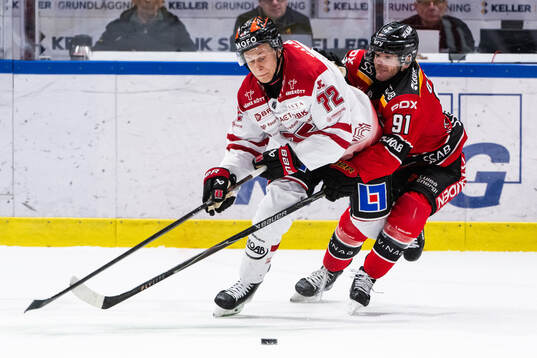 Örebros Jesse Ylönen och Luleås Brian O'Neill