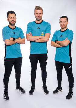 Domare Mahbod Beigi, Glenn Nyberg och Andreas Söderkvist