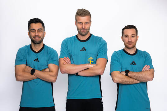 Domare Mahbod Beigi, Glenn Nyberg och Andreas Söderkvist