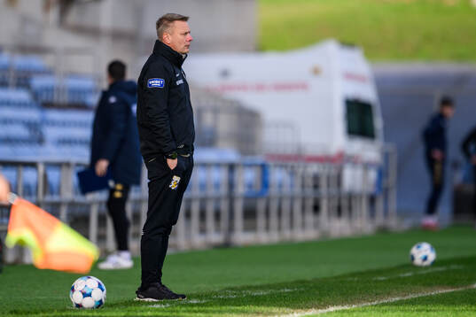 coach Stefan Billborn of IFK Göteborg