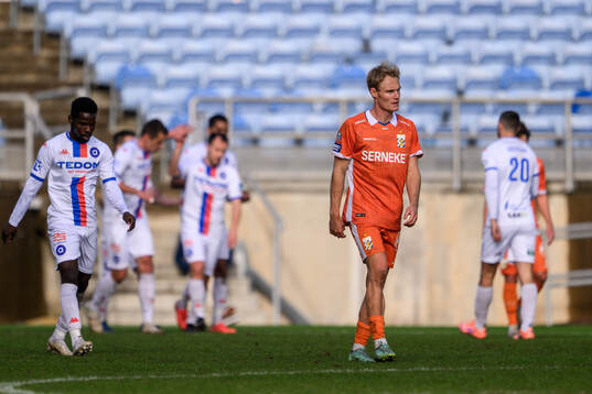 Max Fenger of IFK Göteborg looks dejected