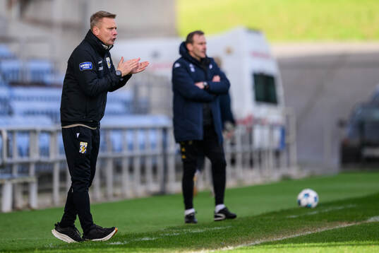 coach Stefan Billborn of IFK Göteborg