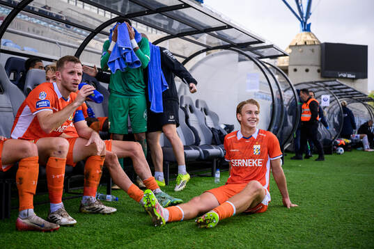 Jonas Bager and Noah Tolf of IFK Göteborg