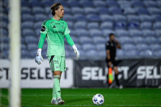goalkeeper Leopold Wahlstedt of Rosenborg