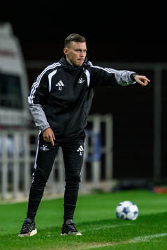 coach Alfred Johansson of Rosenborg