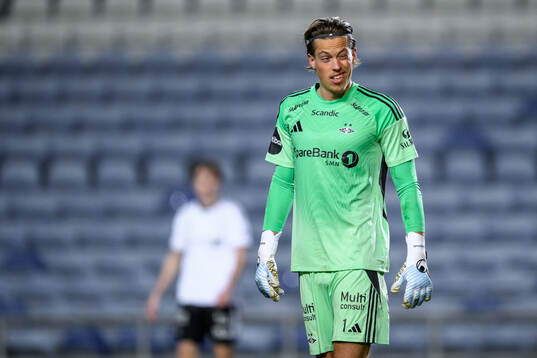 goalkeeper Leopold Wahlstedt of Rosenborg