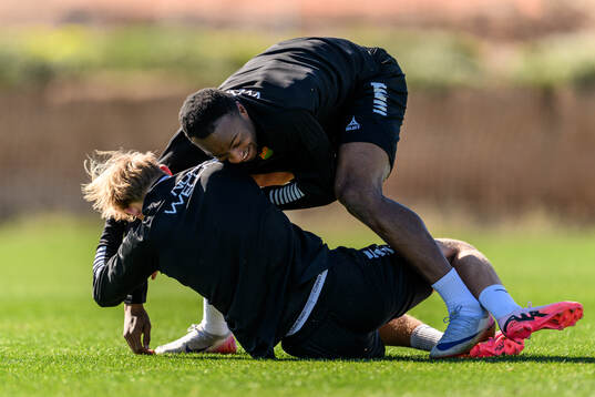Rasmus Niklasson Petrovic och Shalom Ekong