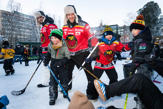 Luleås Pontus Själin och Linus Omark