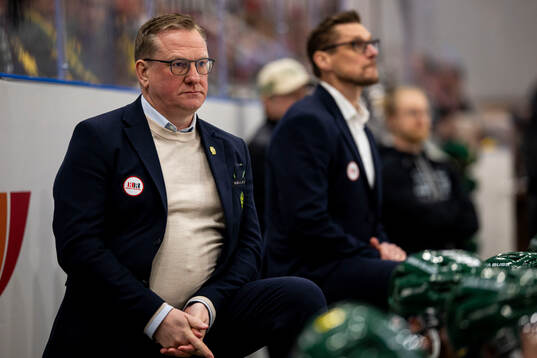 Björklövens huvudtränare Magnus Bogren