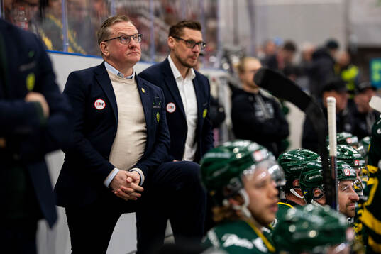Björklövens huvudtränare Magnus Bogren